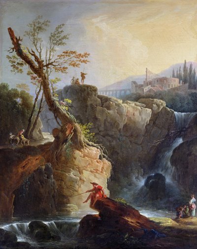 La Cascada, 1773 de Claude Joseph Vernet